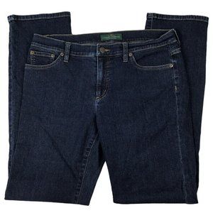 Lauren Ralph Lauren Womens Straight Leg Jeans